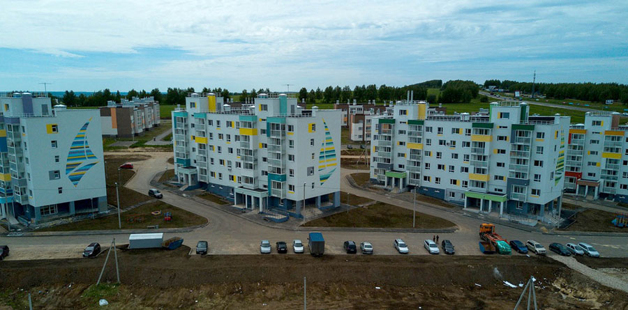 Проект 5/6-этажные жилые дома Нижегородская
 область, п. Новинки