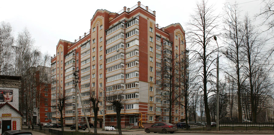 Проект 10-этажный жилой дом г. Йошкар-Ола