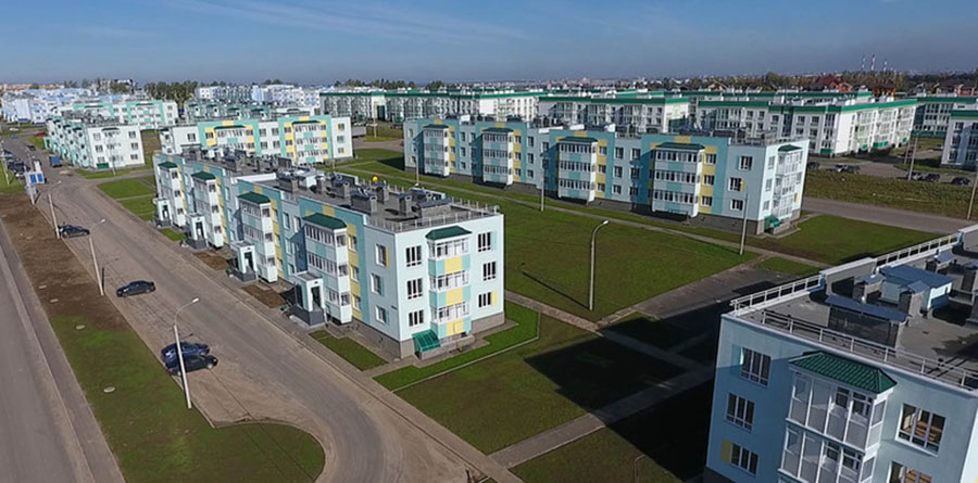 Проект 3-этажные жилые дома Нижегородская
 область, п. Новинки