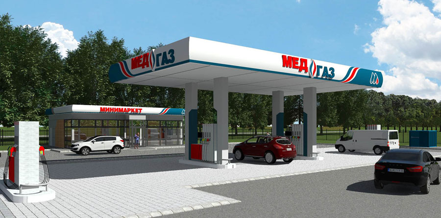 Проект Автозаправочная станция «Медгаз» г. Йошкар-Ола