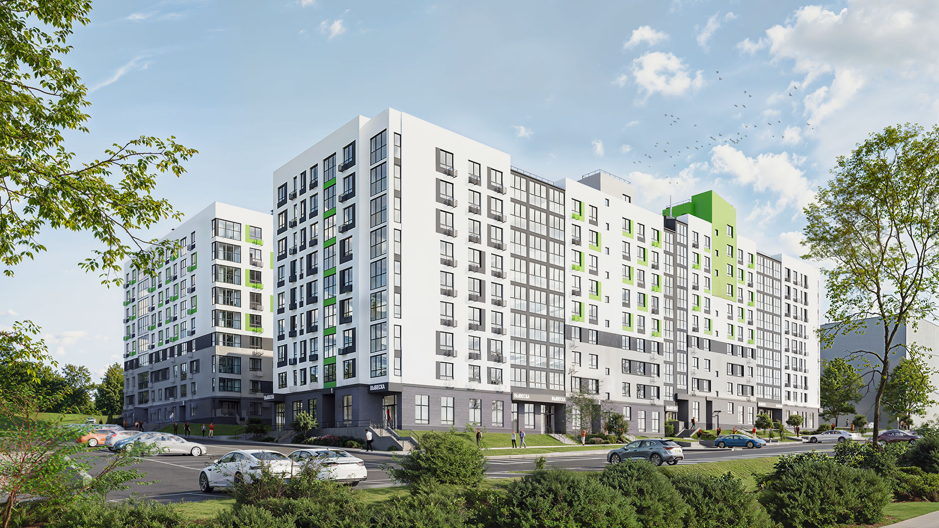 Проект Жилой комплекс на ул. им. Павла Строганова г. Тамбов