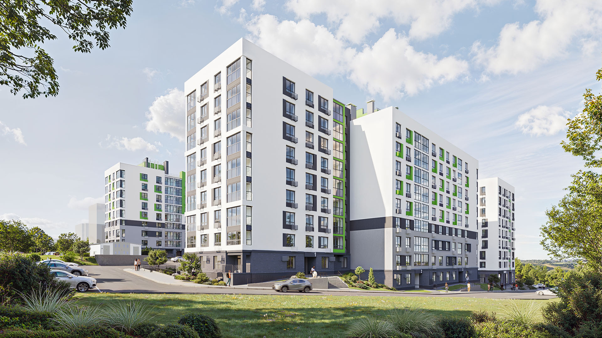 Проект Жилой комплекс на ул. им. Павла Строганова г. Тамбов