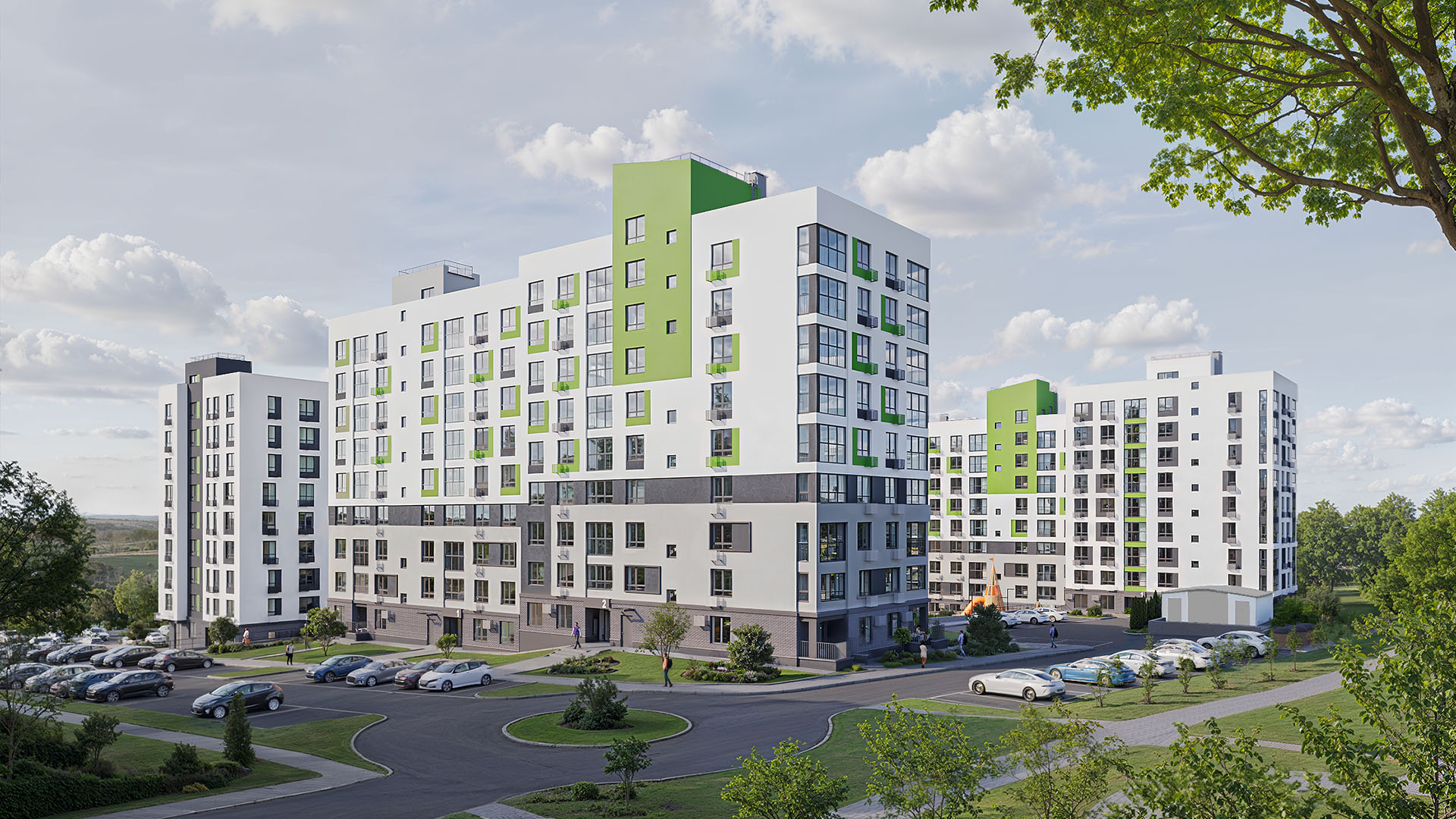 Проект Жилой комплекс на ул. им. Павла Строганова г. Тамбов