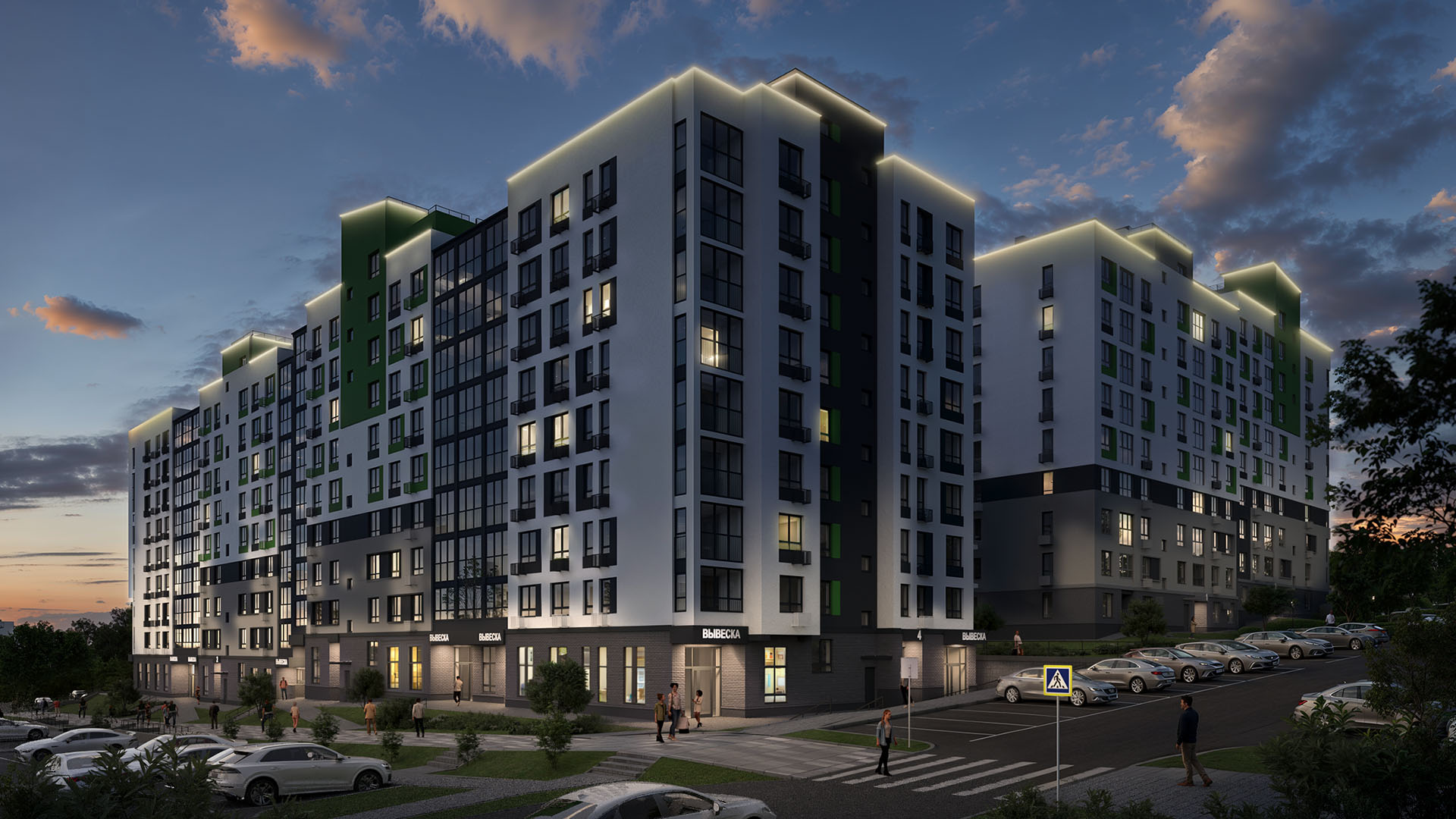 Проект Жилой комплекс на ул. им. Павла Строганова г. Тамбов