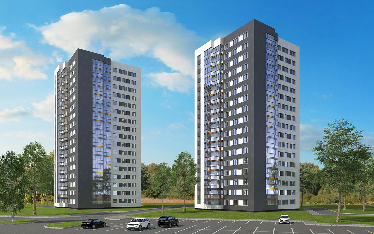 Проект 17-этажный жилой дом г. Зеленодольск