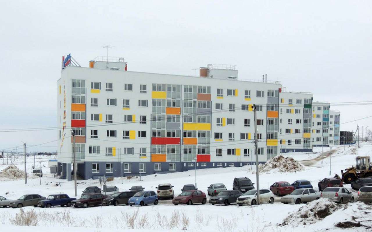 Проект 5/6-этажные жилые дома Нижегородская
 область, п. Новинки