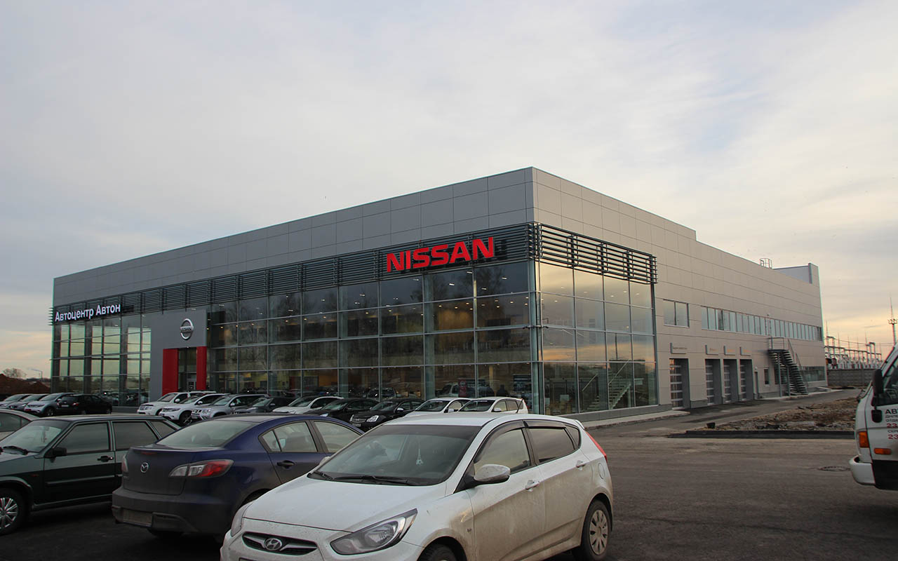 Проект Автосалон Nissan г. Чебоксары