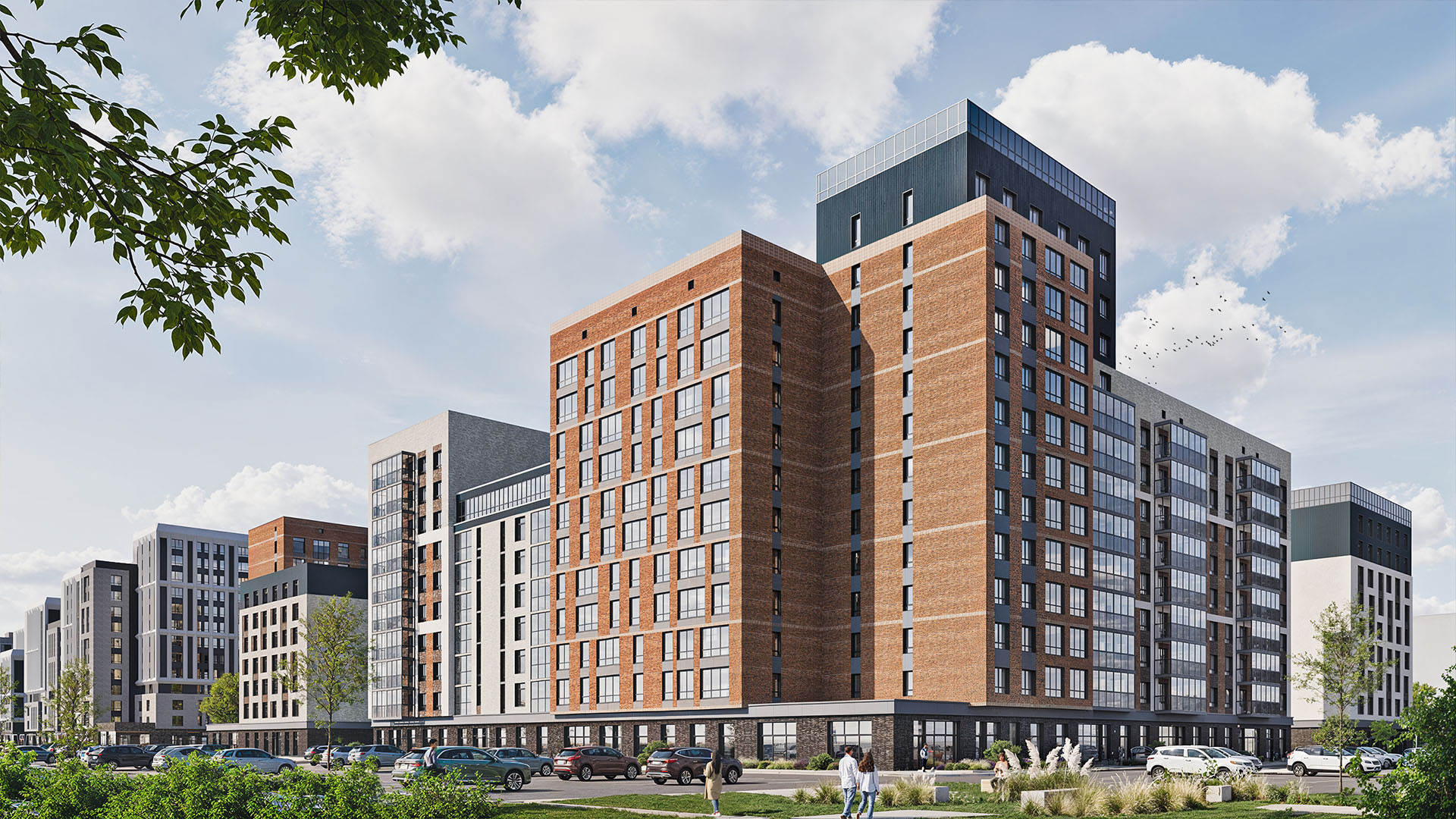 Проект Концепция застройки микрорайона «Звездный» г. Новый Уренгой