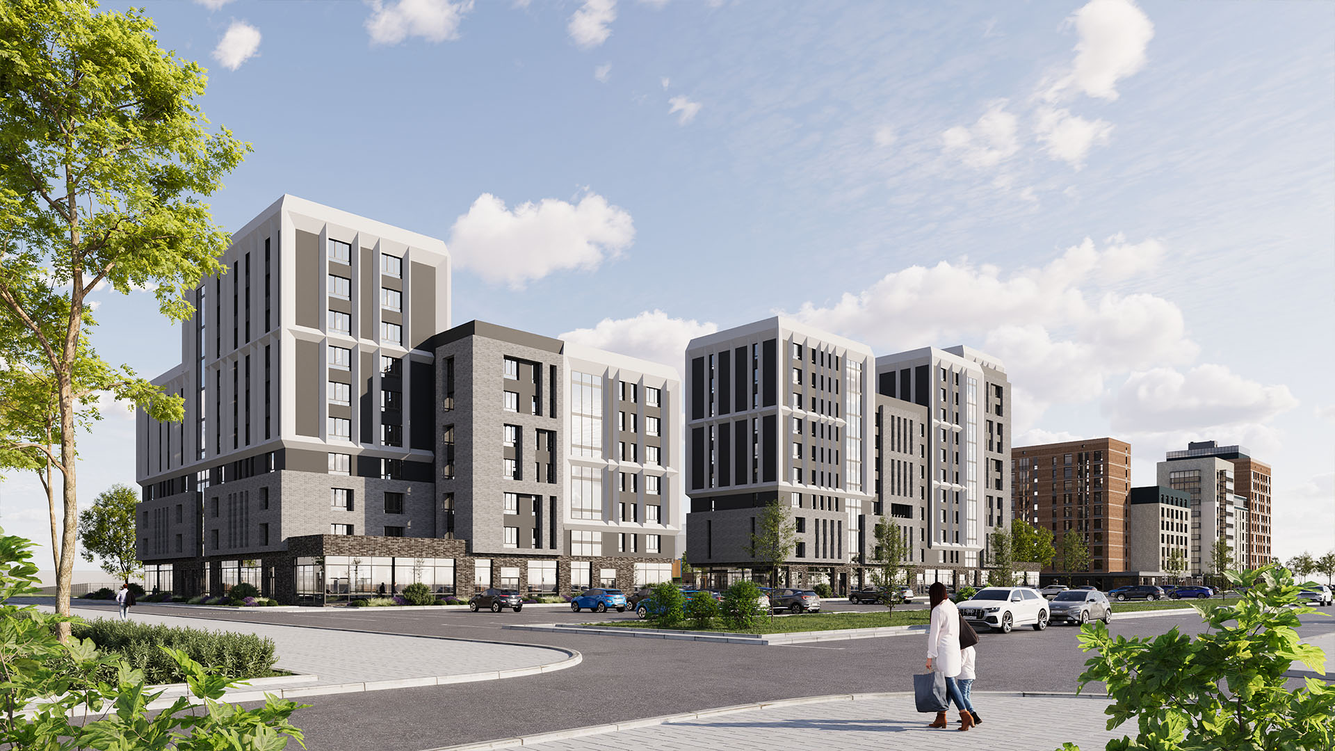 Проект Концепция застройки микрорайона «Звездный» г. Новый Уренгой