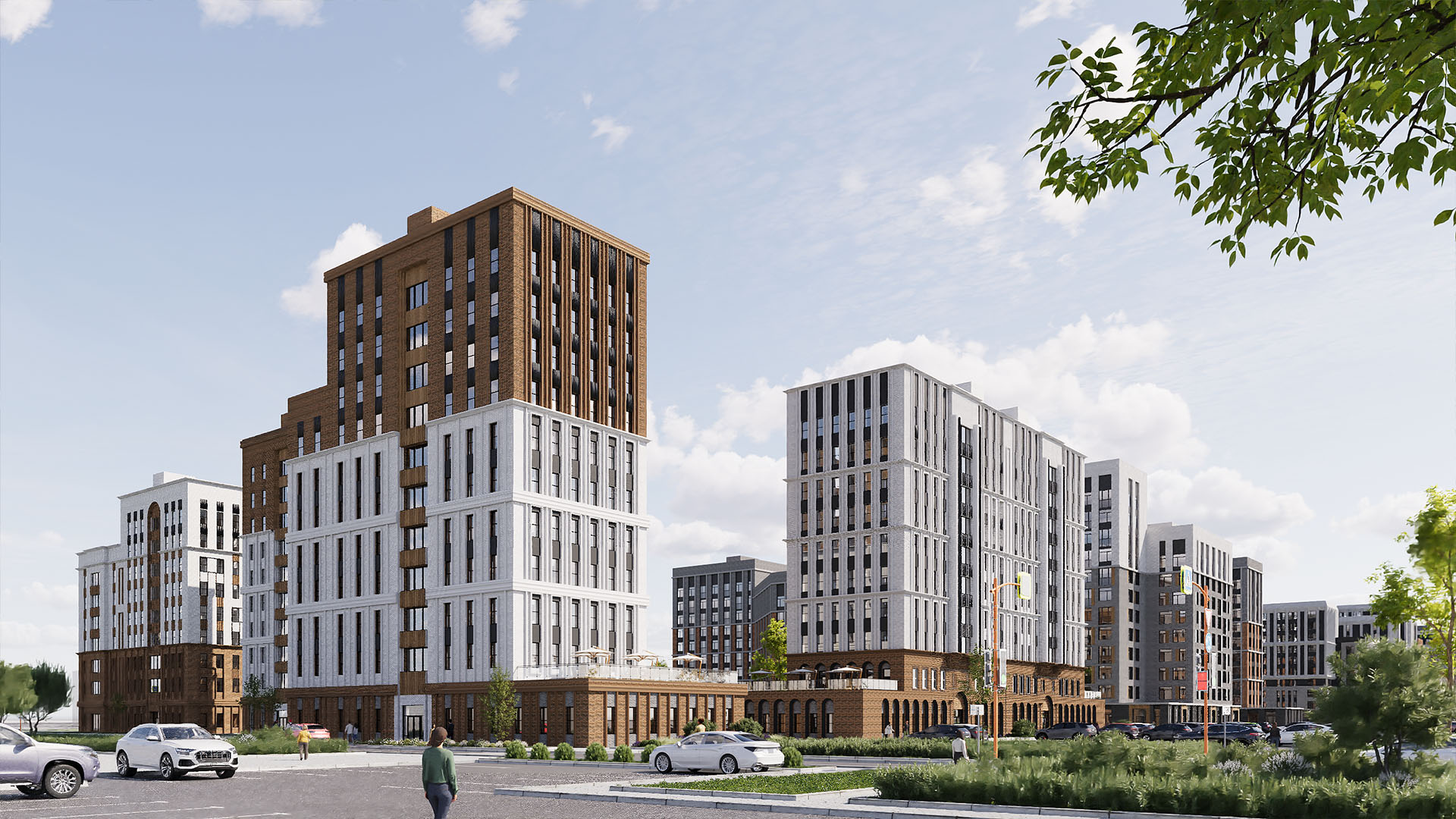 Проект Концепция застройки микрорайона «Звездный» г. Новый Уренгой